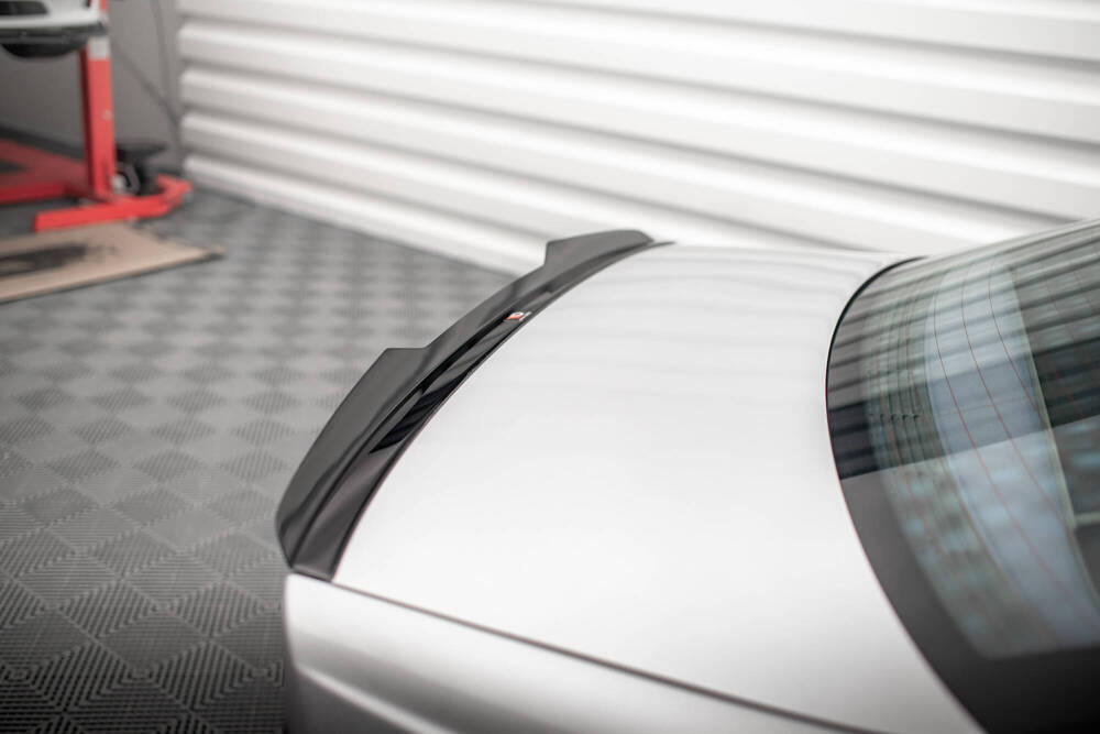 Spoiler V.2 BMW 3 Coupe E46 Maxton Glans Zwart