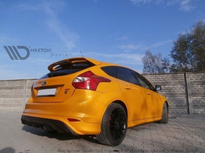 Achter Aanzet Ford Focus ST Mk3 (RS Look) Glanzend Zwart