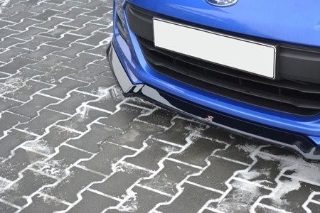 Voorspoiler Subaru BRZ Maxton Design glans zwart V.3