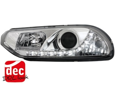 Faros Alfa Romeo 156 LED Los ojos del Diablo Dayline cromo