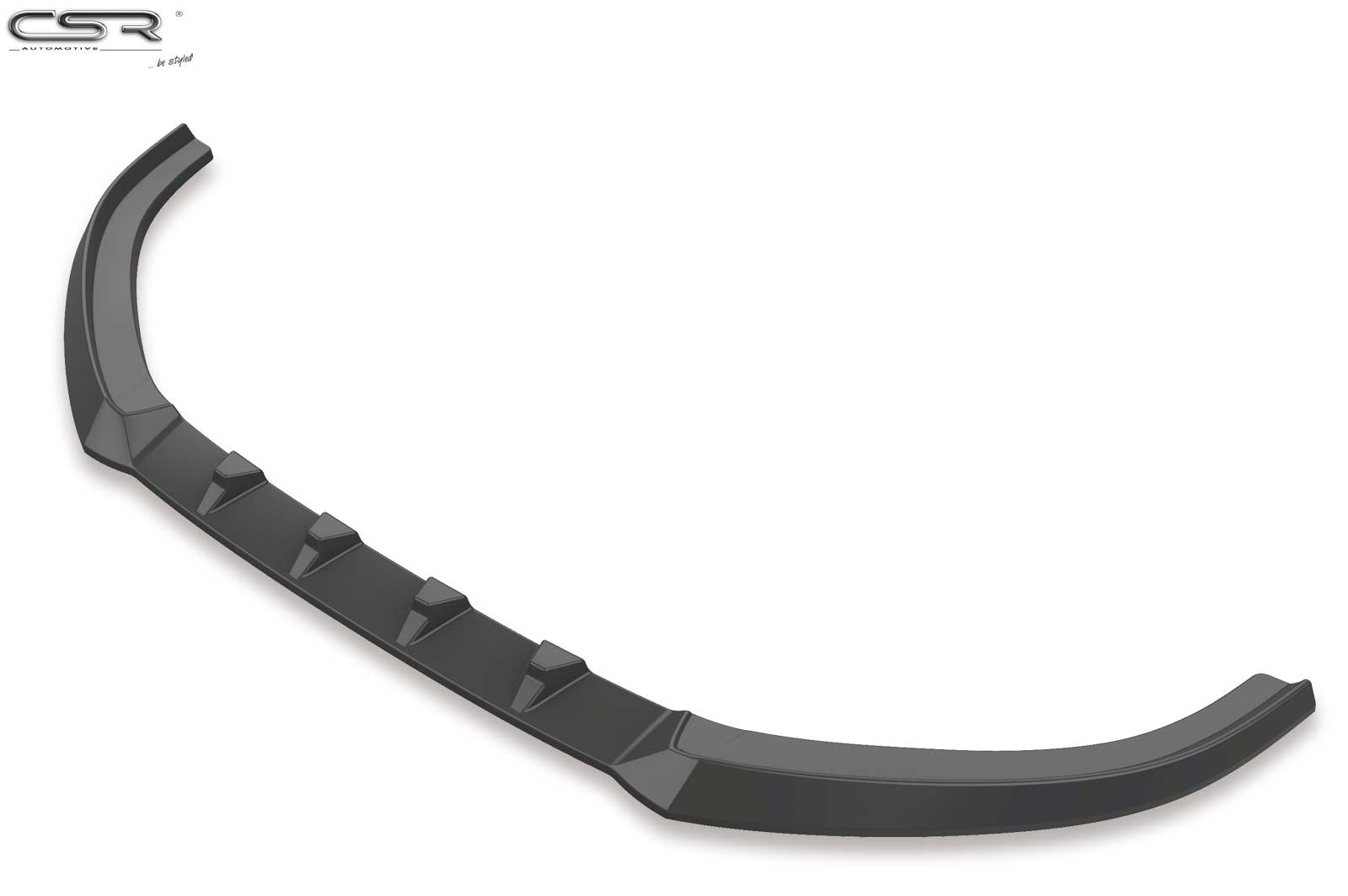 Voorspoiler Audi S3 / A3 8V S-Line Cabrio / Limo glans zwart – 2013–2016