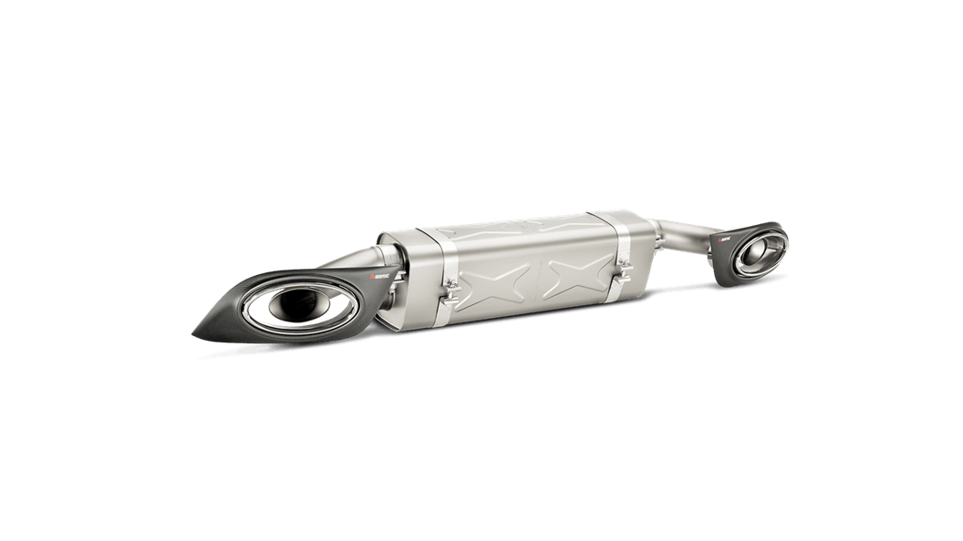 Akrapovic Porsche 911 Turbo/Turbo S (991) “Slip On” Titanium Exhaust System