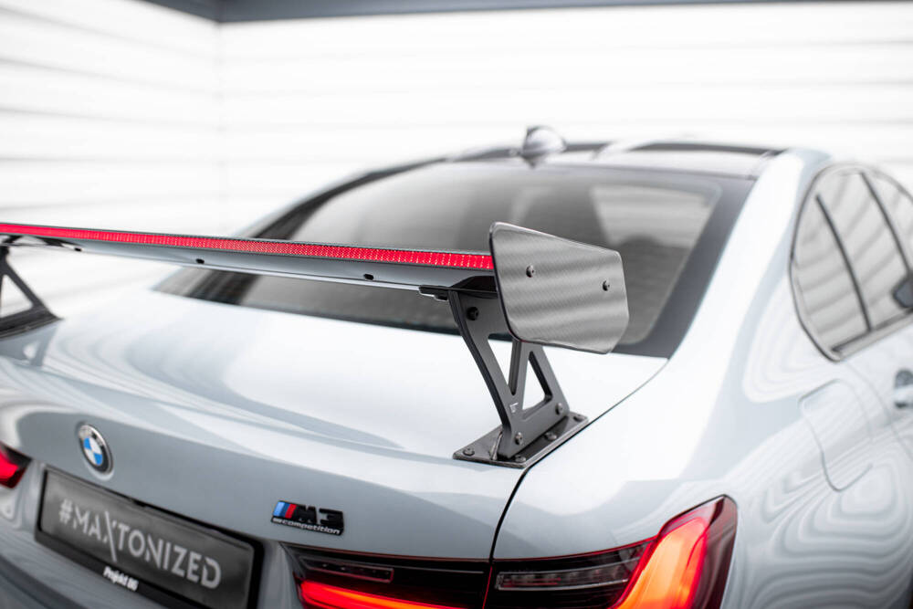 Spoiler met LED V.1 BMW M3 G80 Maxton Carbon