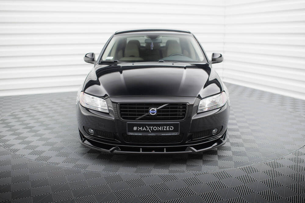 Voorspoiler Volvo S80 Maxton Glans Zwart