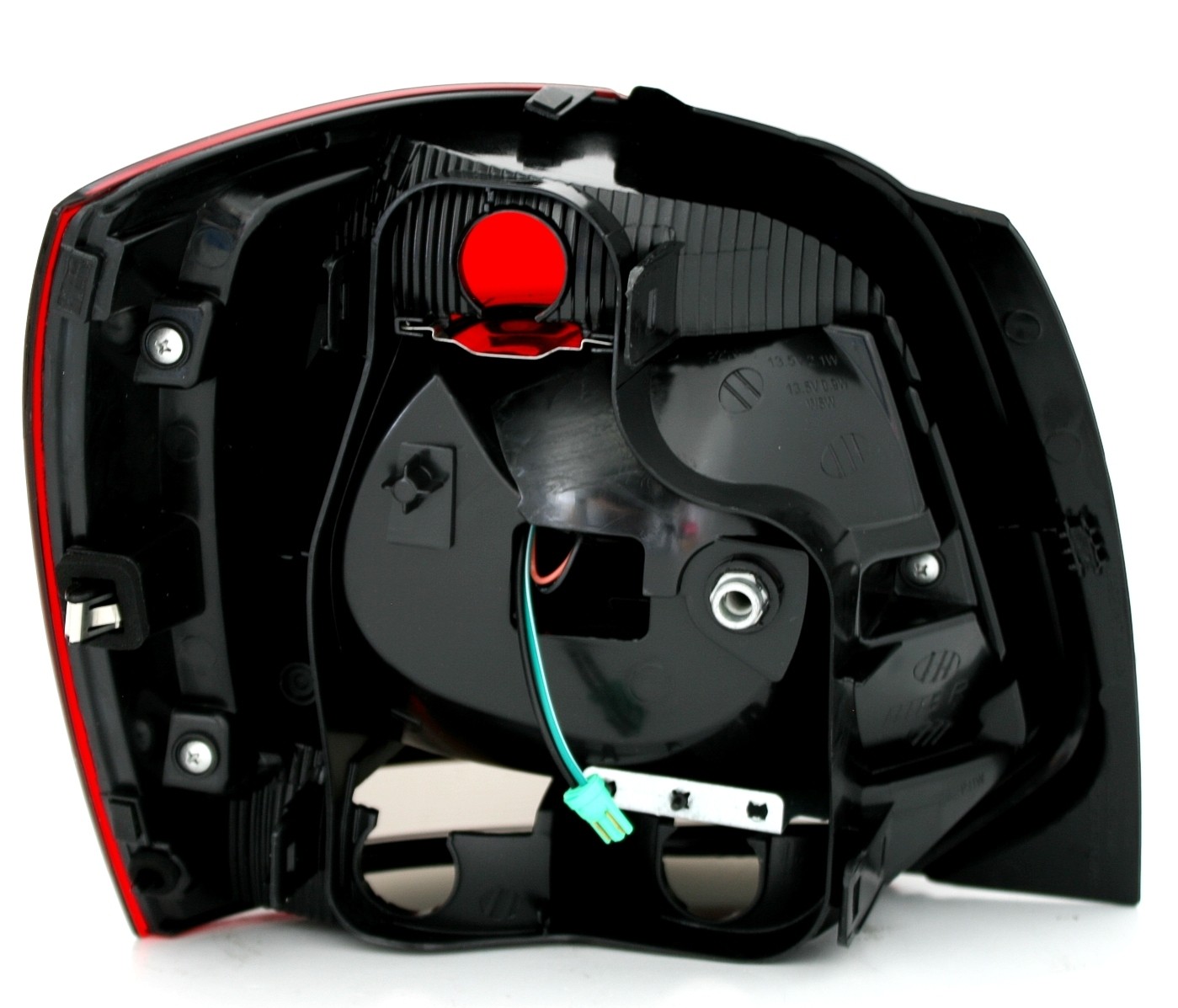 Taillights VW Polo 6R 09- red/Smoke LED Tube