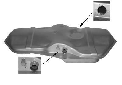 tank, diesel, 52L Opel Kadett E, 1984-1991