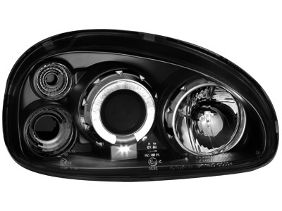 Faros Corsa B Angel Eyes negro