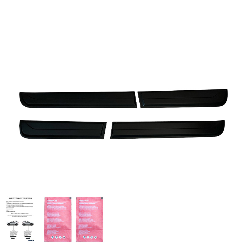 Deurpanelen  Volkswagen Amarok MK2 2022- - Matzwart