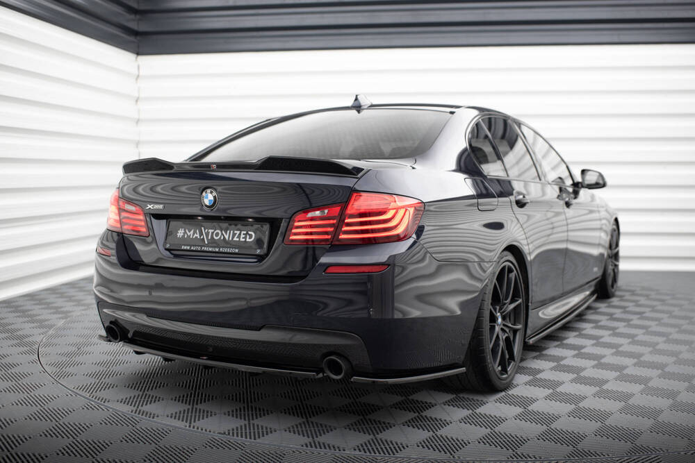 Diffuser BMW 5 Serie M Pakket F10 Maxton Glans Zwart