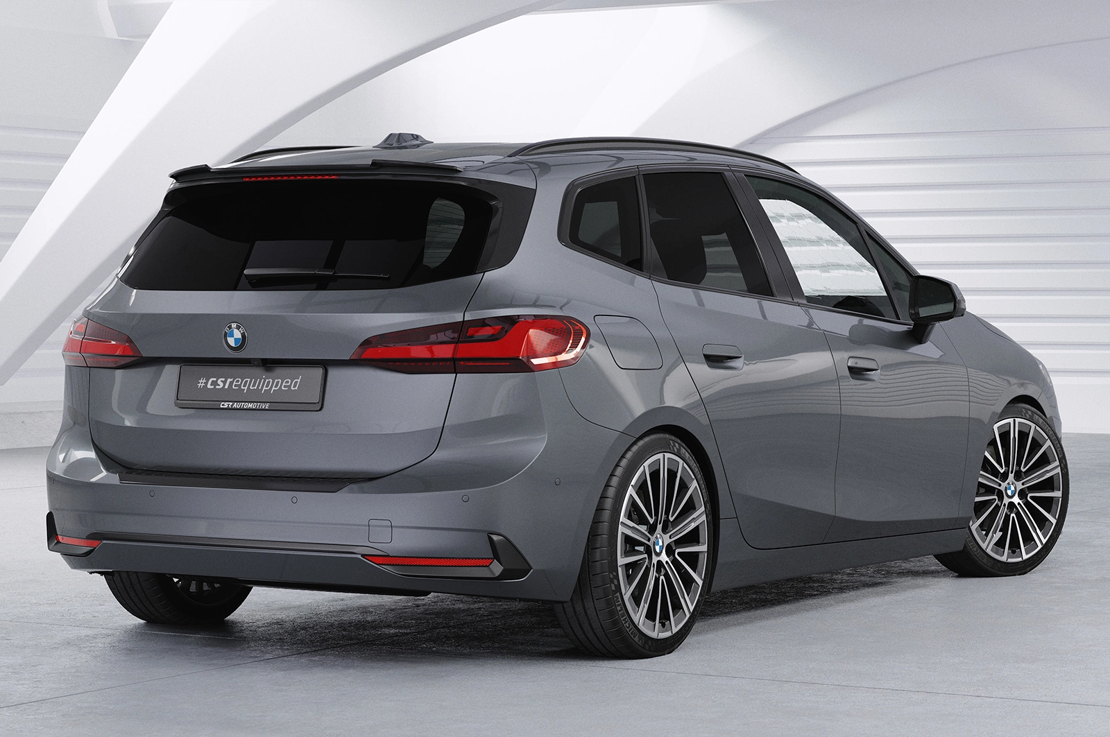 Achterspoiler BMW 2er U06 Active Tourer Glans Zwart (2021–) CSR