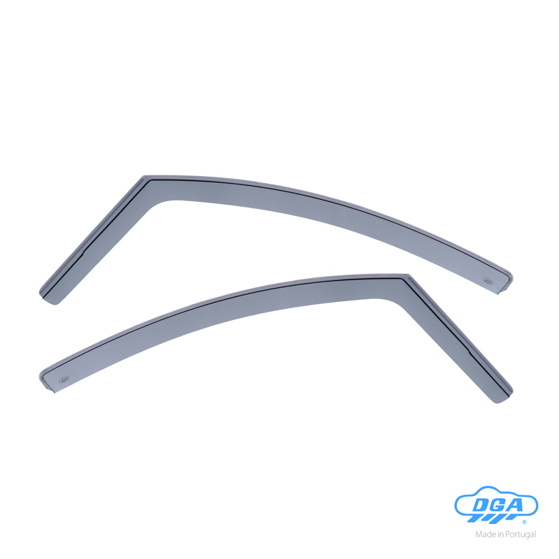 DGA Zijwindschermen  Toyota Yaris III (P13) 5-deurs 2011-2020 (2-delig)