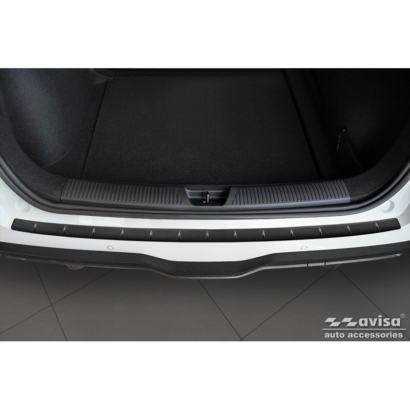 Matzwart RVS Achterbumperprotector  MG 4 (EV) 2022- 'Ribs'