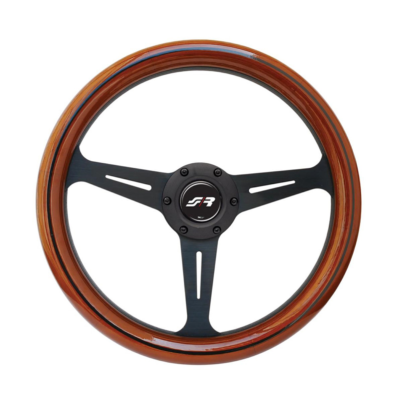 Simoni Racing Universeel Sportstuur Futa - Hout - Diameter 350mm
