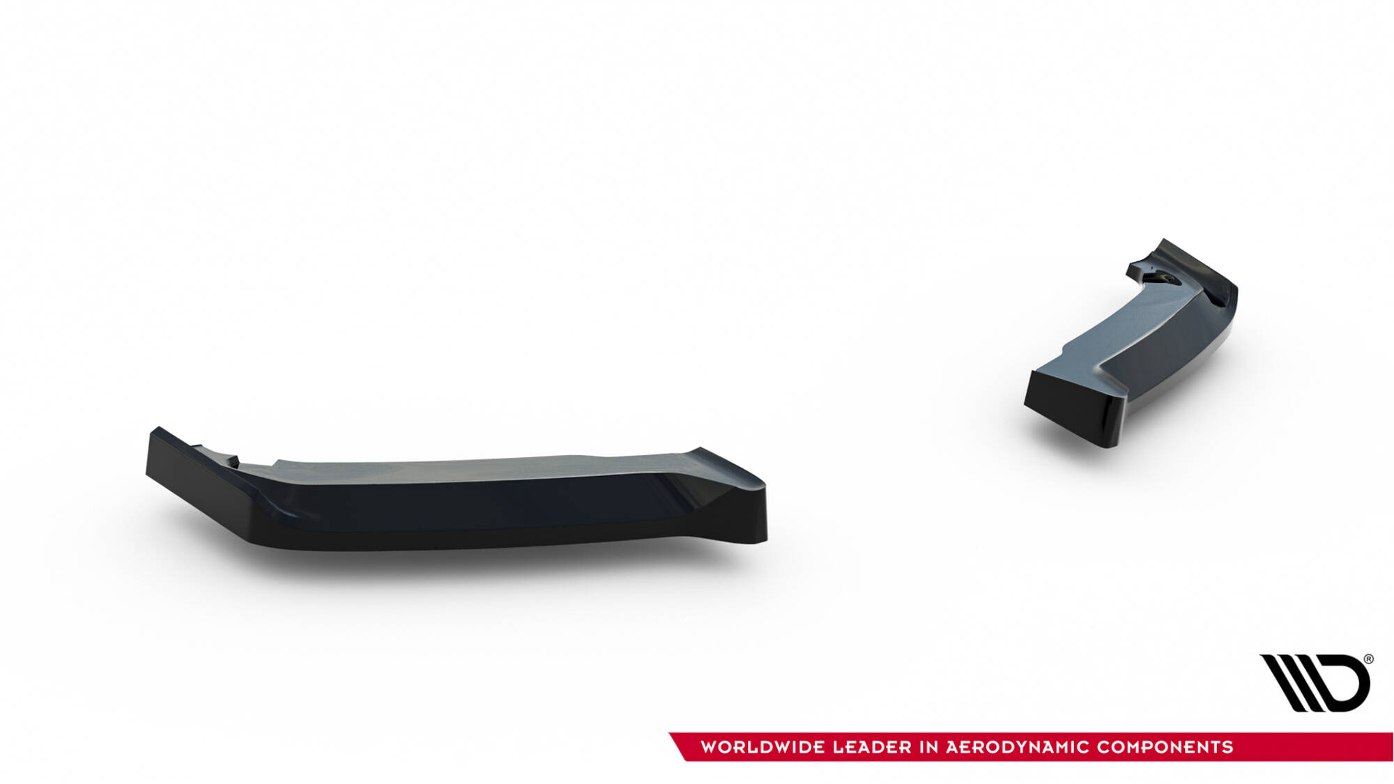 Achterzij spoilers Toyota GR Yaris MK4 Facelift Maxton Glanzend zwart