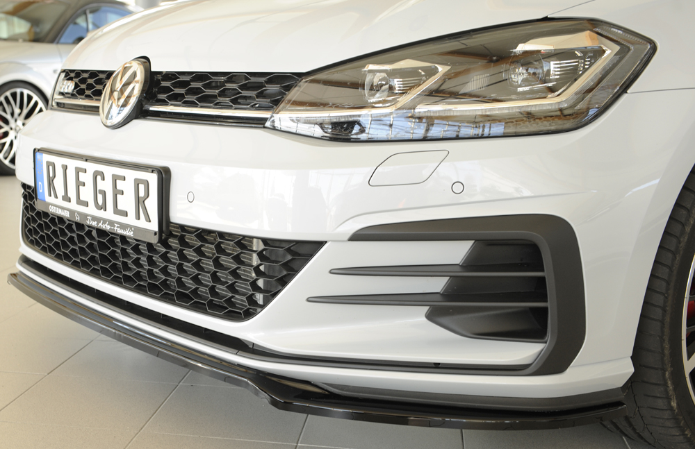 Spoilerzwaard Glossy Black Rieger VW Golf 7 GTI/GTD/GTE 2017-