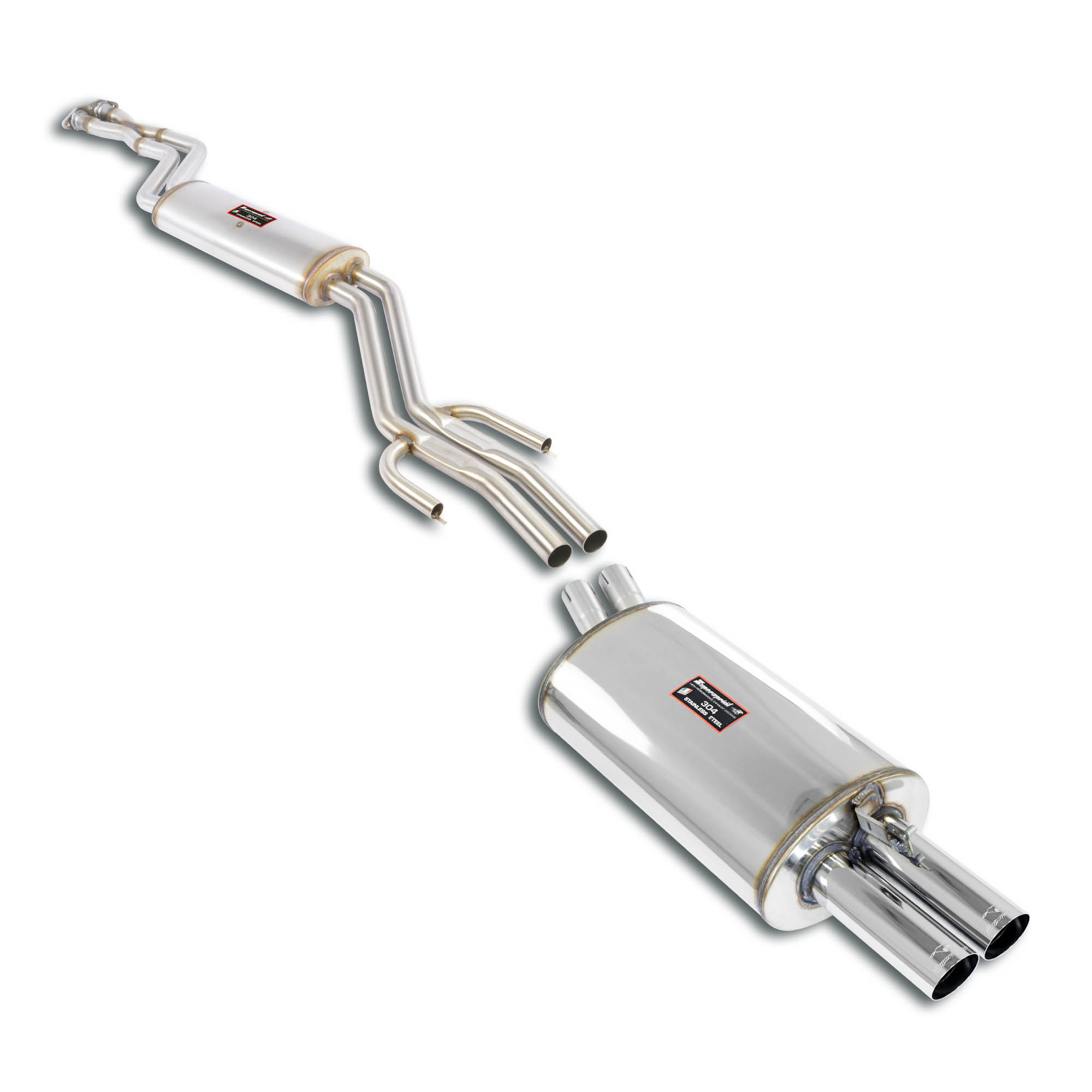 BMW E30 M3 2.3 –› 92 Supersprint Rear exhaust OO 70