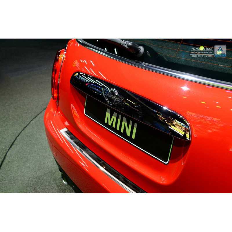 RVS Achterbumperprotector 'Deluxe' Mini One/Cooper F56 3-deurs 3