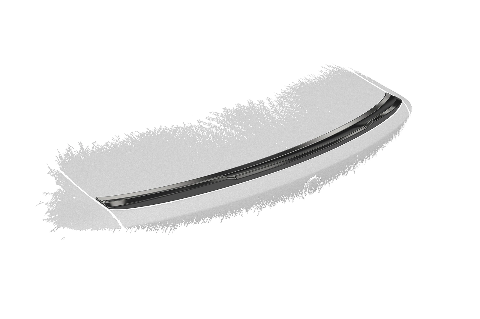 Achterspoiler BMW 2er F22 / M2 F87 Coupe glans zwart
