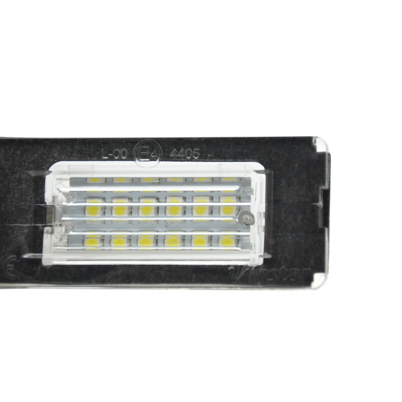 Set LED Nummerplaatverlichting  Mini One/Cooper/S/Cabrio/Coupe/Roadster R56/R57/R58/R59 2006-2014