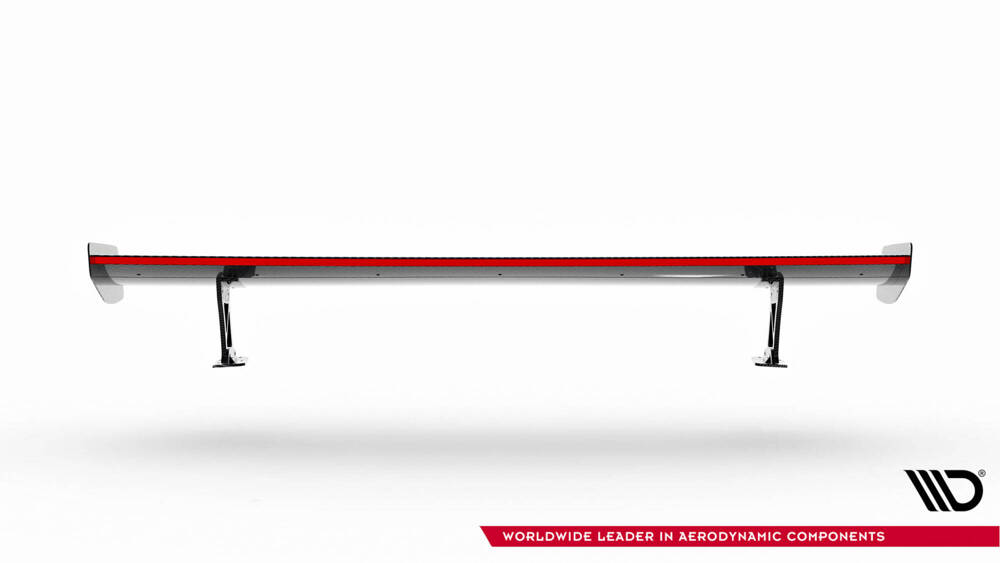 Carbon Spoiler Met Externe Brackets Uprights + Led BMW M2 F87