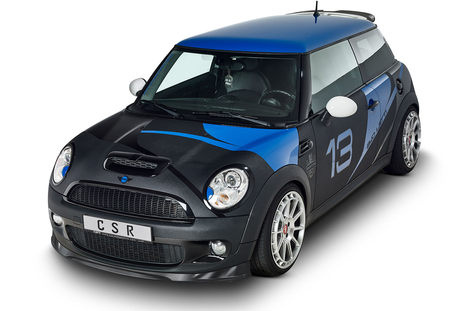 Voorspoiler Mini Cooper S R56 Glans Zwart – CSR Automotive