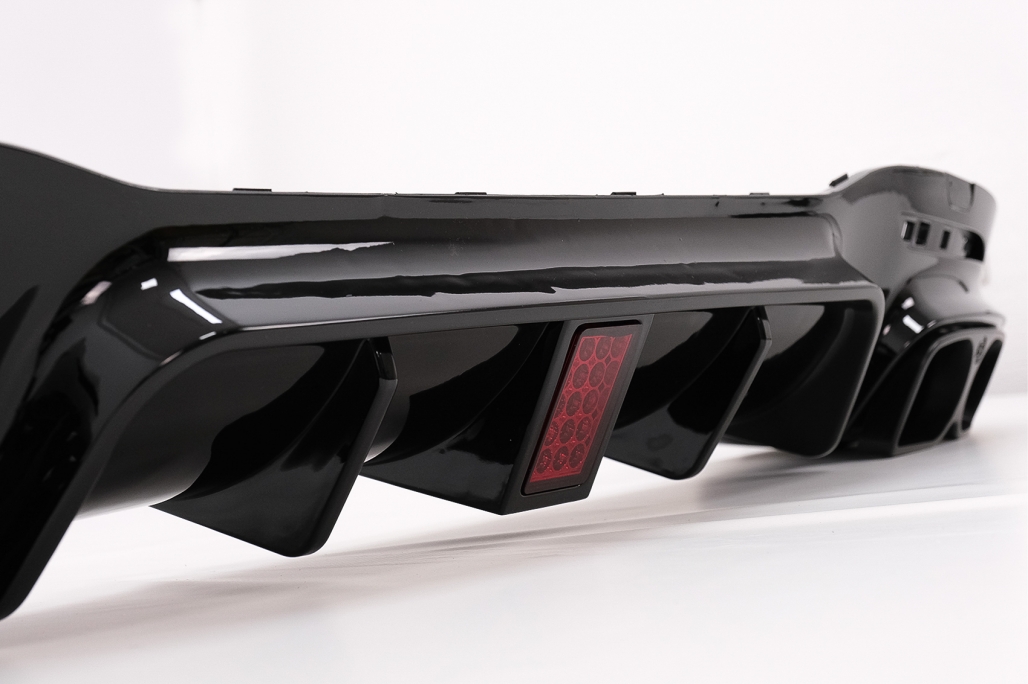 Mercedes S63/S65 W222 FL 17-20 Aero pakket Zwart
