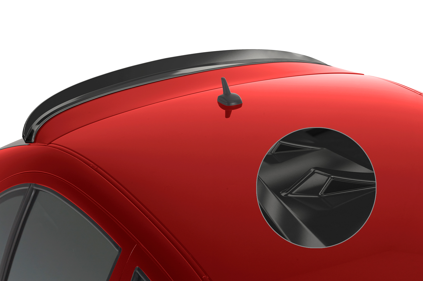Spoiler Seat Leon 1 (Typ 1M1) Cupra/ FR CSR glans Zwart
