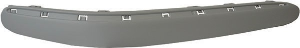 Bumper lijst rechts W220. 00-06 ZONDER PDC