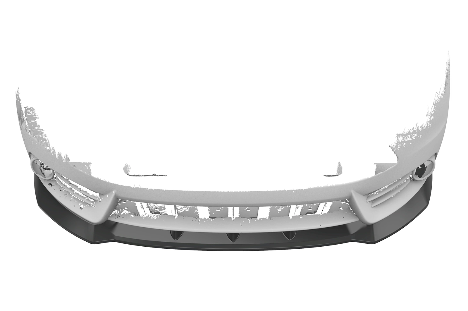 Voorspoiler Ford Focus MK3 ST glans zwart – CSR Automotive (2012-2015)