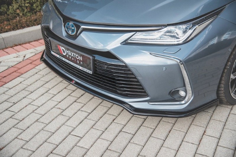 Voorspoiler Toyota Corolla XII Sedan Zwart Glans