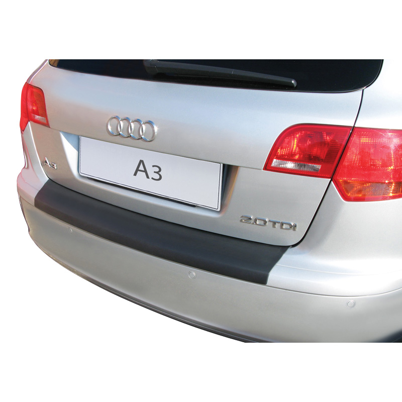 ABS Achterbumper beschermlijst  Audi A3 8P Sportback 2004-2008 Zwart