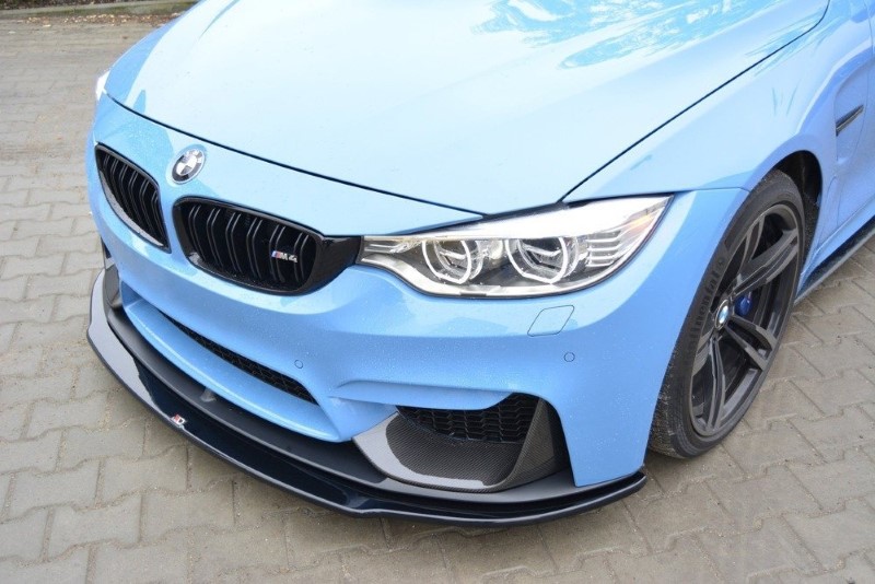 Voorspoiler BMW M4 F82 M-performance Glanzend Zwart