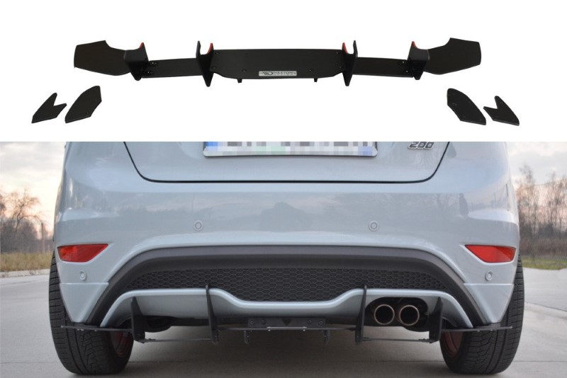 Achter Diffuser Ford Fiesta ST Mk7 FL V.2