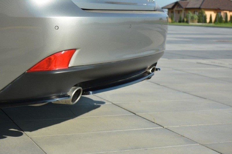 Centrale Achterspoiler Lexus IS Mk3 T (Zonder Verticale Bar) Glanzend Zwart