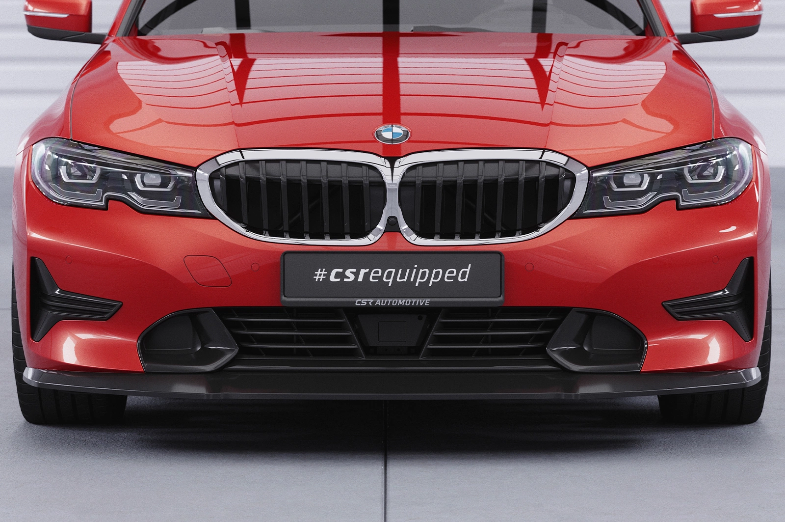 Voorspoiler BMW 3er (G20/G21) Limousine en Touring Glans Zwart – CSR Automotive
