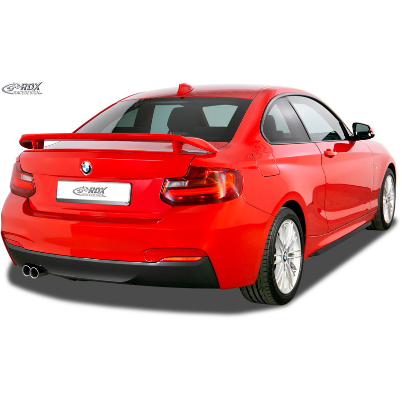 Sideskirts 'Slim'  BMW 2-Serie F22/F23 Coupe/Cabrio 2013- incl. M-Sport (ABS zwart glanzend)
