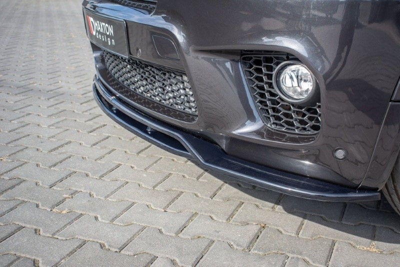 Voorspoiler BMW X5 E70 Facelift M-Pack Glanzend Zwart