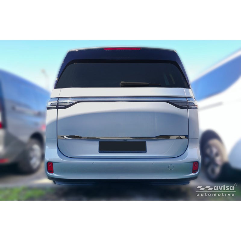 Avisa Zwart Chroom RVS Kofferbak Sierlijst  Volkswagen ID.Buzz 2022- (met achterklep)