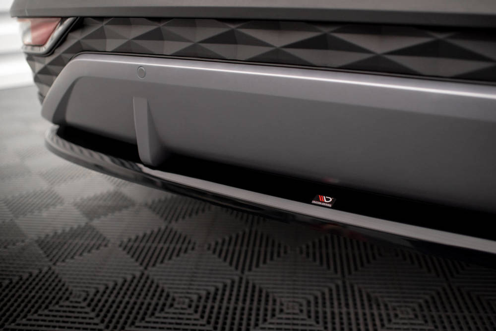Diffuser Hyundai Tucson Mk4 2020 -  Maxton Glans Zwart