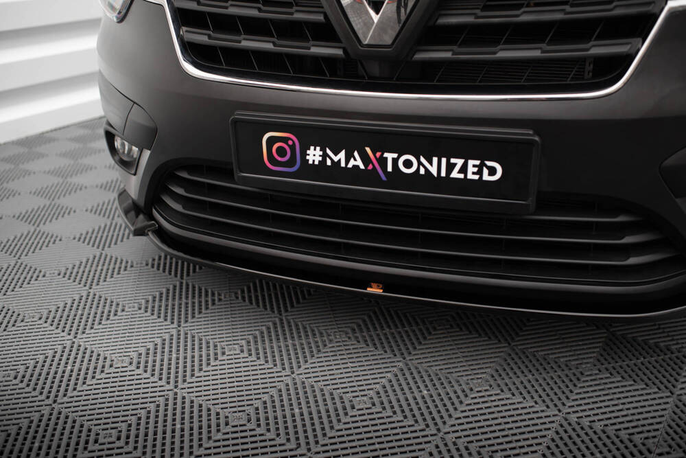 Voorspoiler Renault Express Maxton Glans Zwart