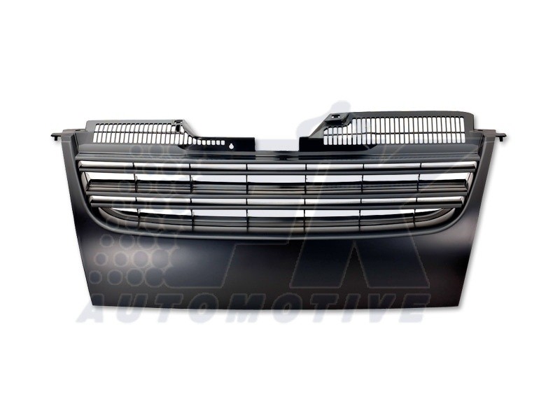 Grill zonder Embleem VW Jetta (Typ 1KM) Bj. 05- zwart