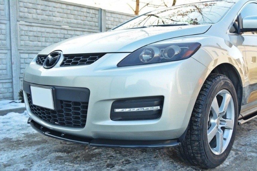 Voorspoiler Mazda CX-7 Maxton Design glans zwart