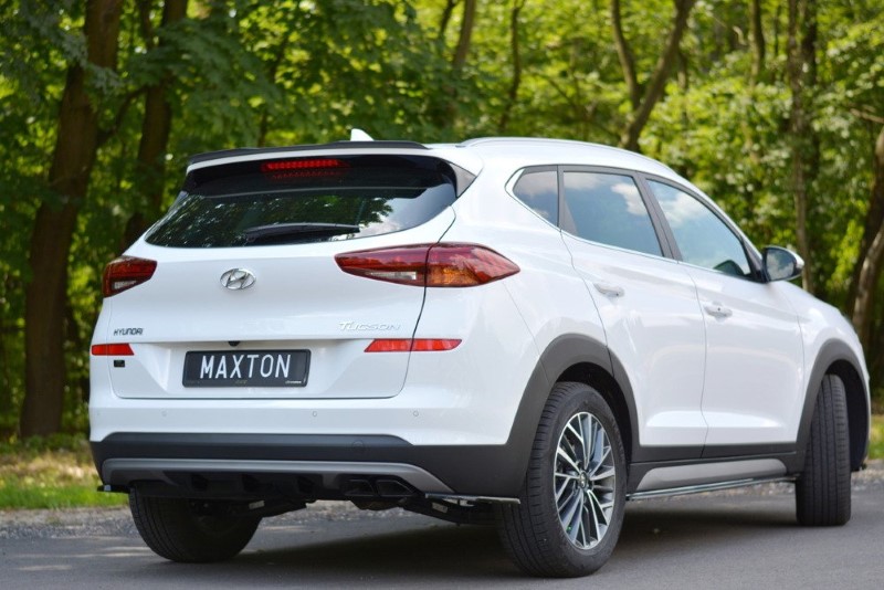 Spoiler Extentie Hyundai Tucson MK.3 Facelift Glanzend Zwart Maxton