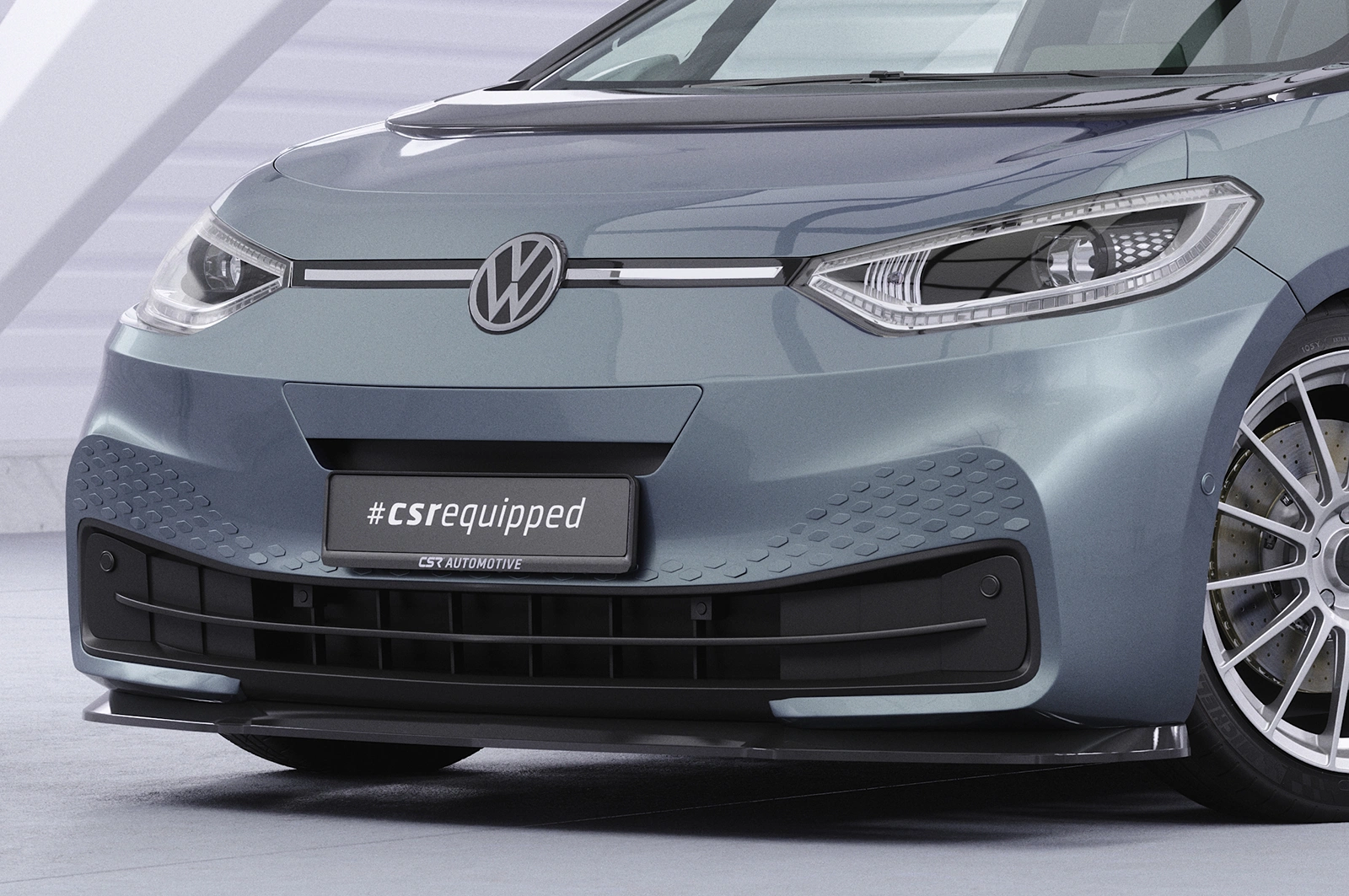 Voorspoiler VW ID.3 Glans Zwart – CSR Automotive