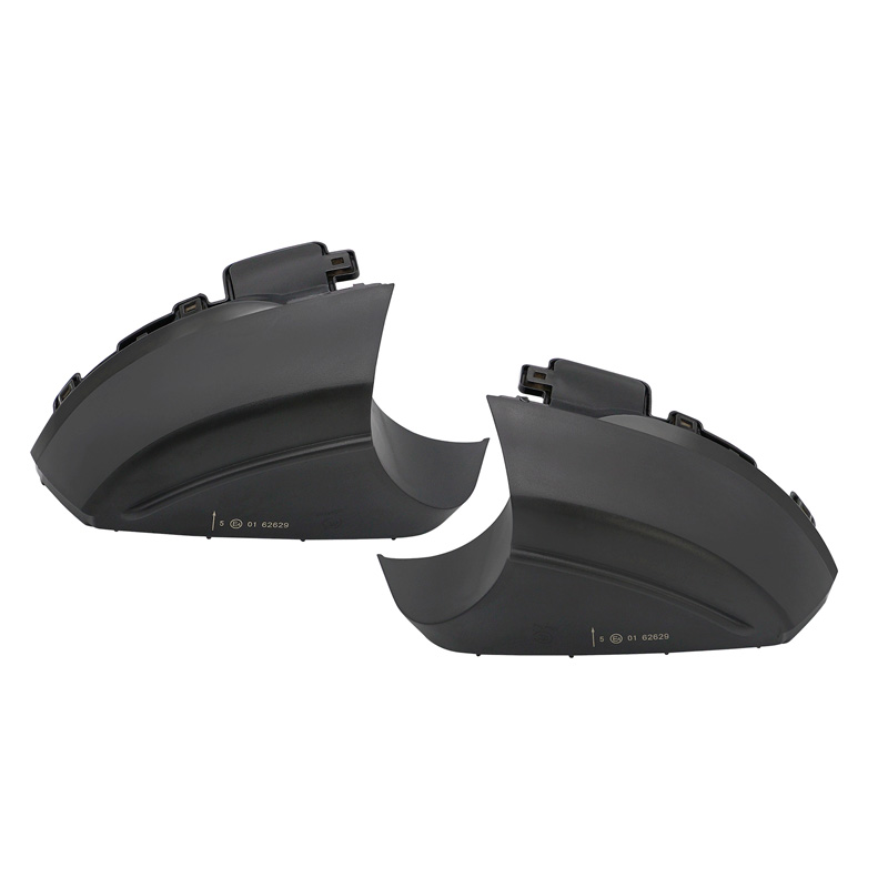 Set LED Zijspiegel-Knipperlichten  Volkswagen Polo 6R/6C 2009-2017 / Up! Facelift 2017- & Seat e-Mii & Skoda e-Citigo - Rookgrijs - incl. Dynamic Running Light