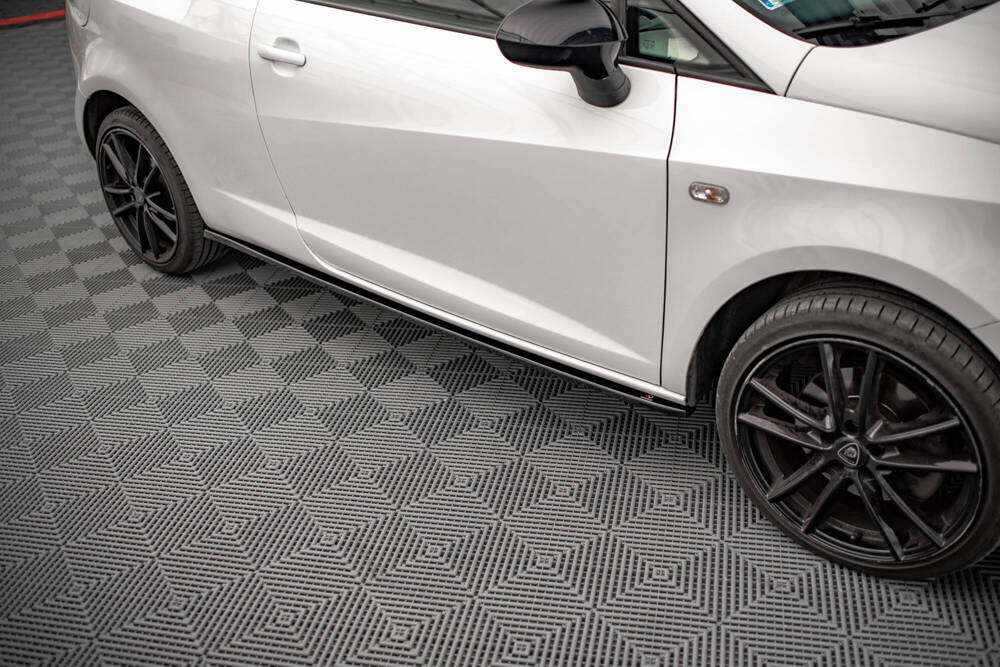 Zijskirts Seat Ibiza FR SC FL Maxton Glans Zwart