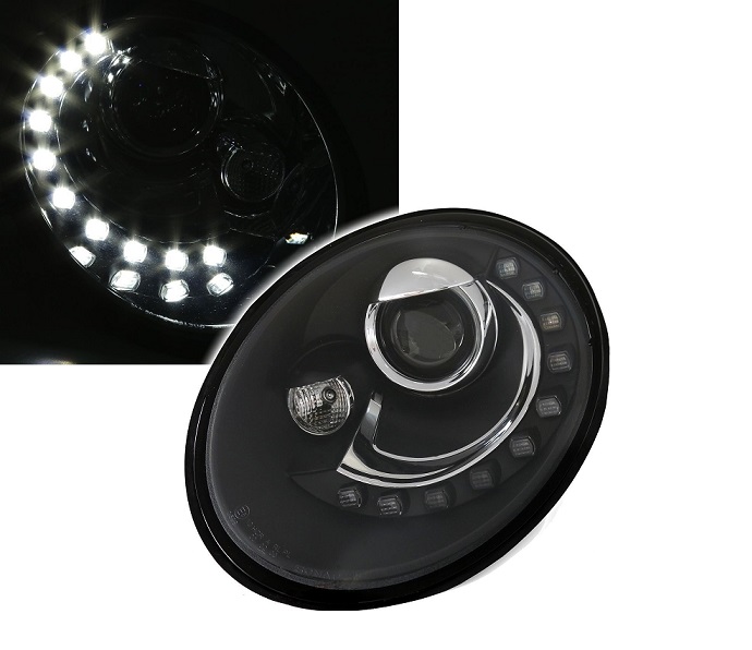 Faros VW New Beetle negro