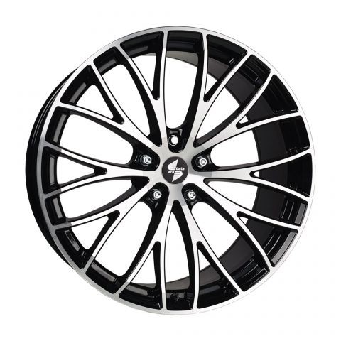 Velgen EtaBeta Piuma zwart polish 9.5x19 5x112 ET35