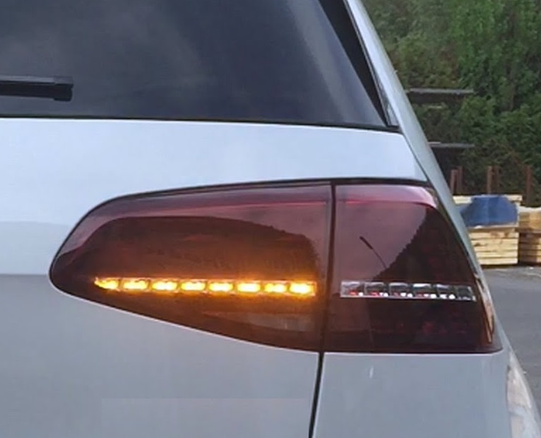 Knipperlicht-Modules Dynamic VW Golf VII LED achterlichten