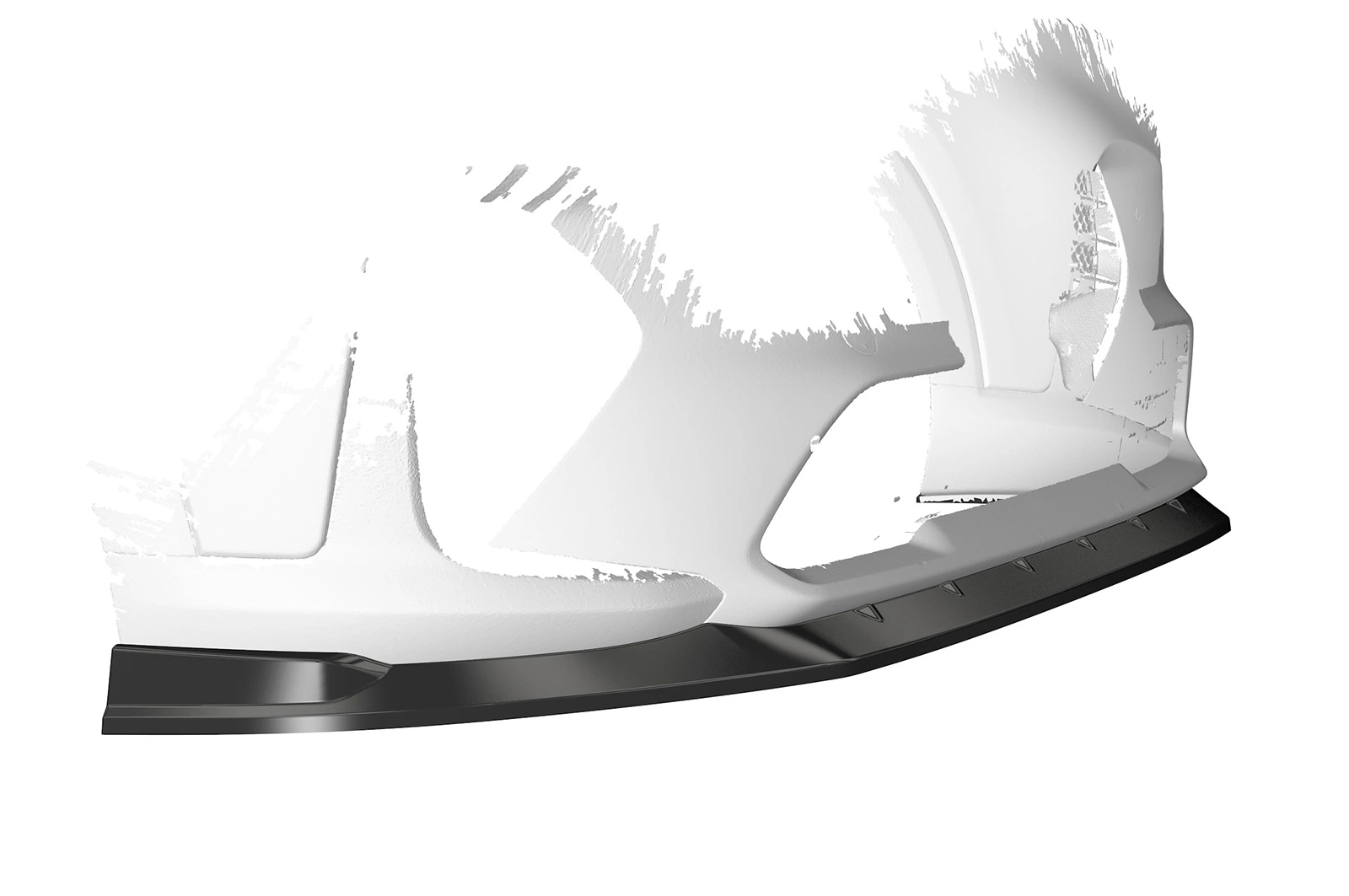Voorspoiler Hyundai Tucson (TLE) N-Line 2019–2020 – CSR Automotive – Glans Zwart